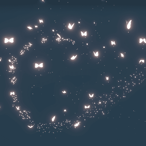 [선물] [이펙트] 나비 트레일 이펙트