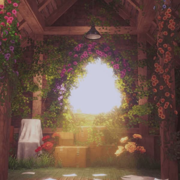 [선물] [3D배경] 다락정원 (HANI 작가)