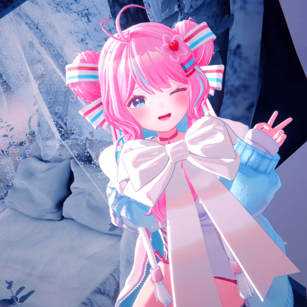 [선물] [3D프랍] 내가 선물이야! 리본 (색상변경)