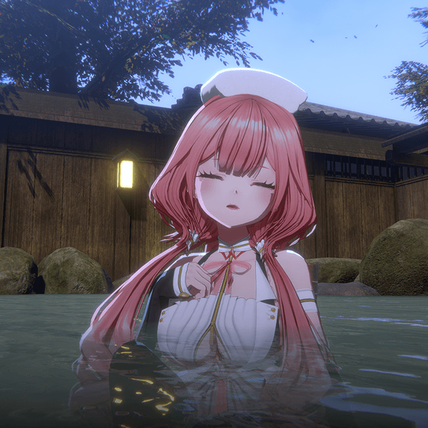 [선물] [3D배경] 온천: 여름 (종언의유니콘 작가)