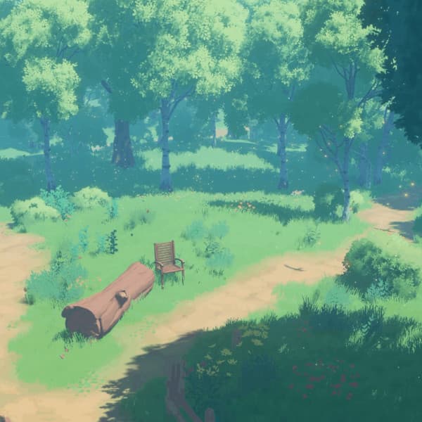 [선물] [3D배경] 리틀포레스트 (DOBI 작가)