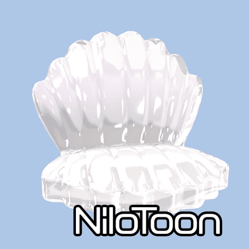 [3D프랍] 조개 튜브&진주 비치볼