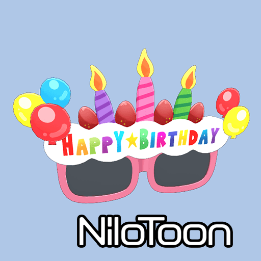 [3D프랍] 생일안경