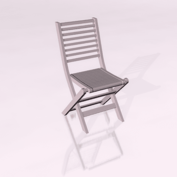 [3D프랍] 캠핑의자 (색상조절가능)