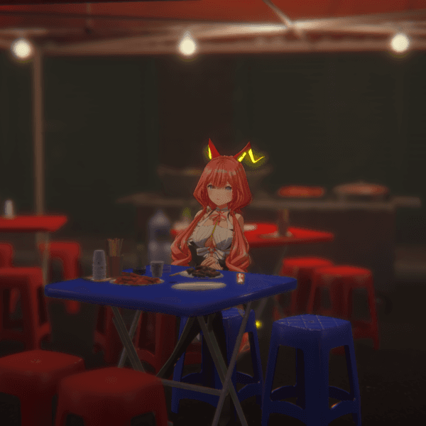 [3D배경] 포차 (초원의야생마작가)