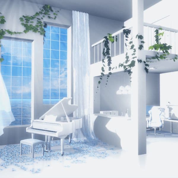 [3D배경] 오션하우스: 낮 (HANI작가)